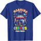 Warning Its A Circus Here Today Circus Themed Birthday T-Shirt - T-Shirt | Royal