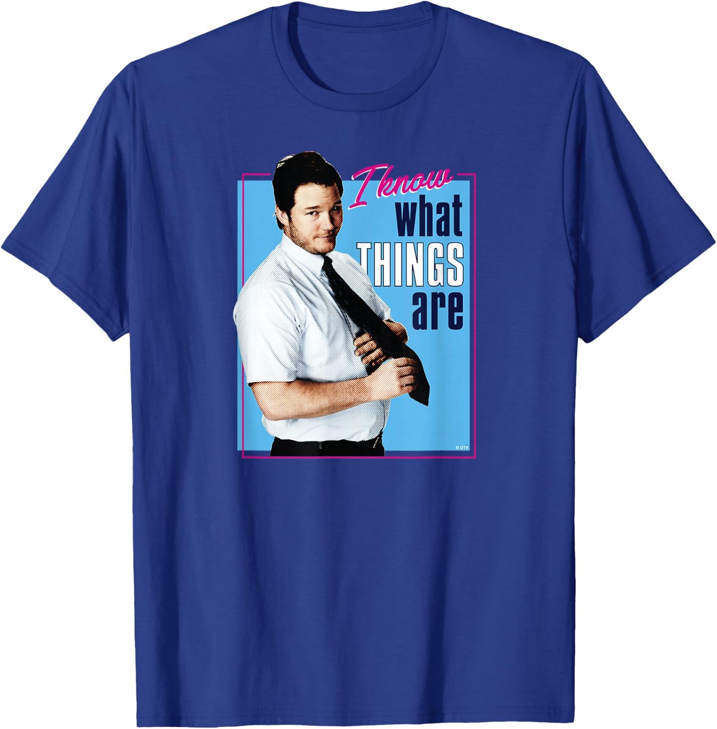 Parks and Recreation I Know What Things Are T-Shirt - T-Shirt | Royal