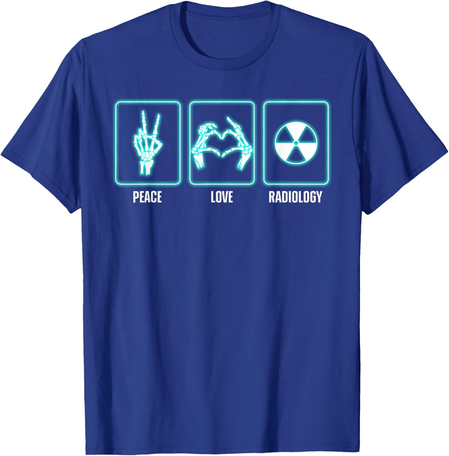 Funny Radiology Women Rad Xray Radiation Technician T-Shirt - T-Shirt | Royal