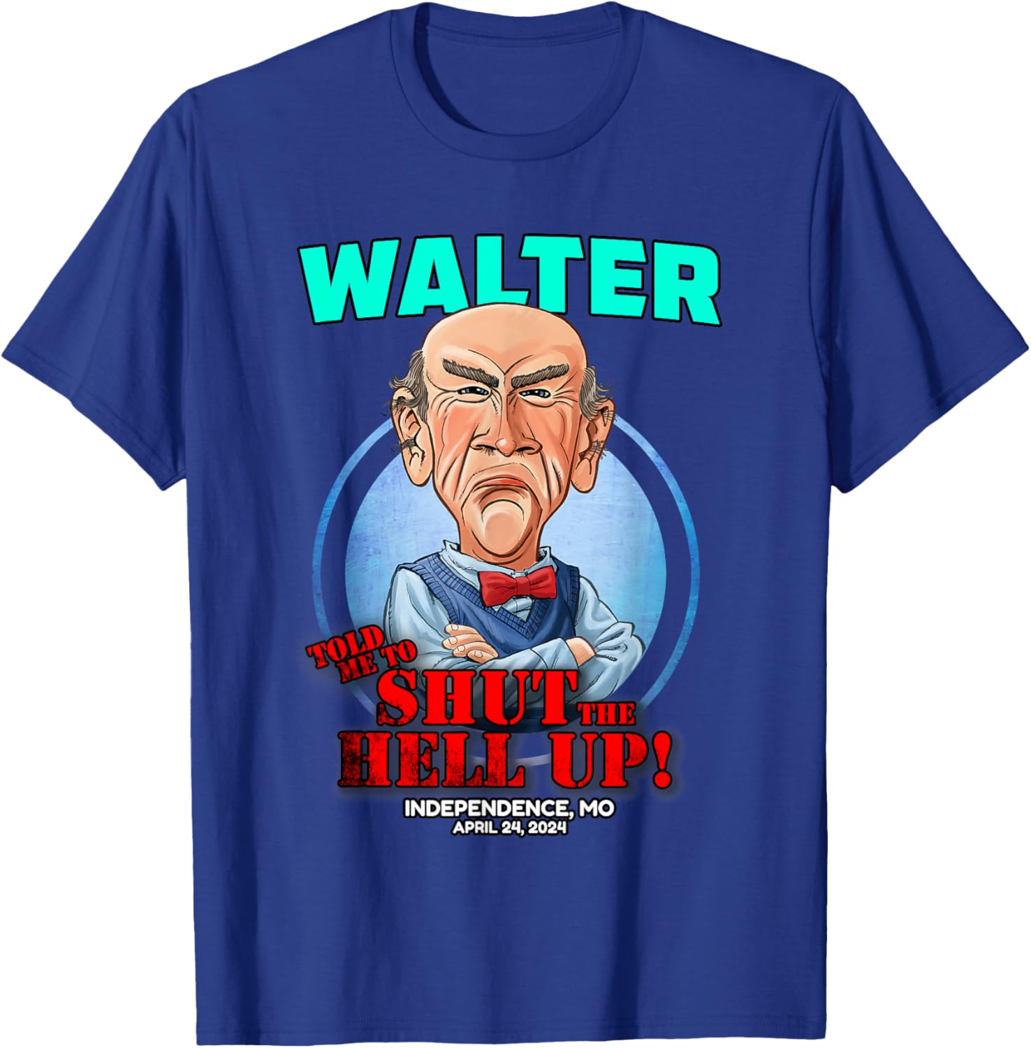 Walter Independence, MO (2024) T-Shirt - T-Shirt | Royal