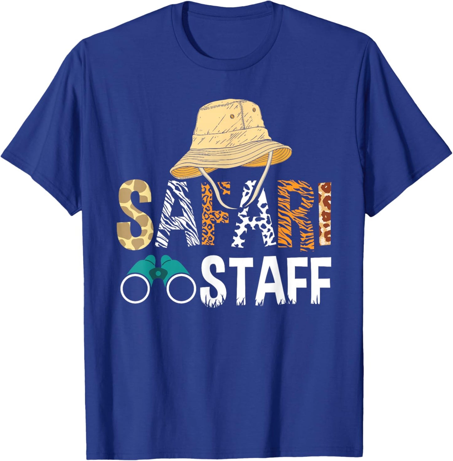 Safari Staff Safari Birthday T-Shirt - T-Shirt | Royal