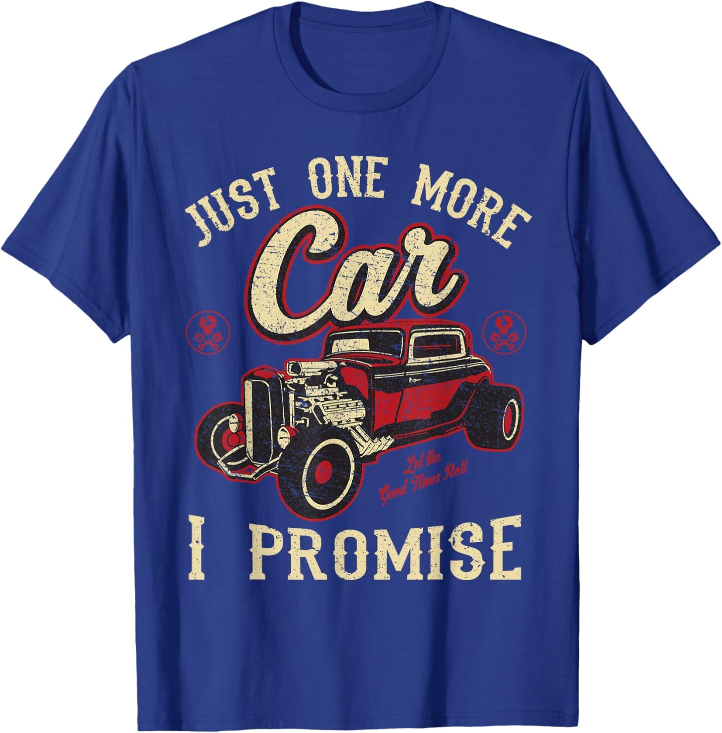 Classic car Shirt Vintage hot Rod Gift T-Shirt - T-Shirt | Royal