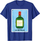 La Botella 12 yr Scotch Whisky Mexican Card Game T-Shirt - T-Shirt | Royal