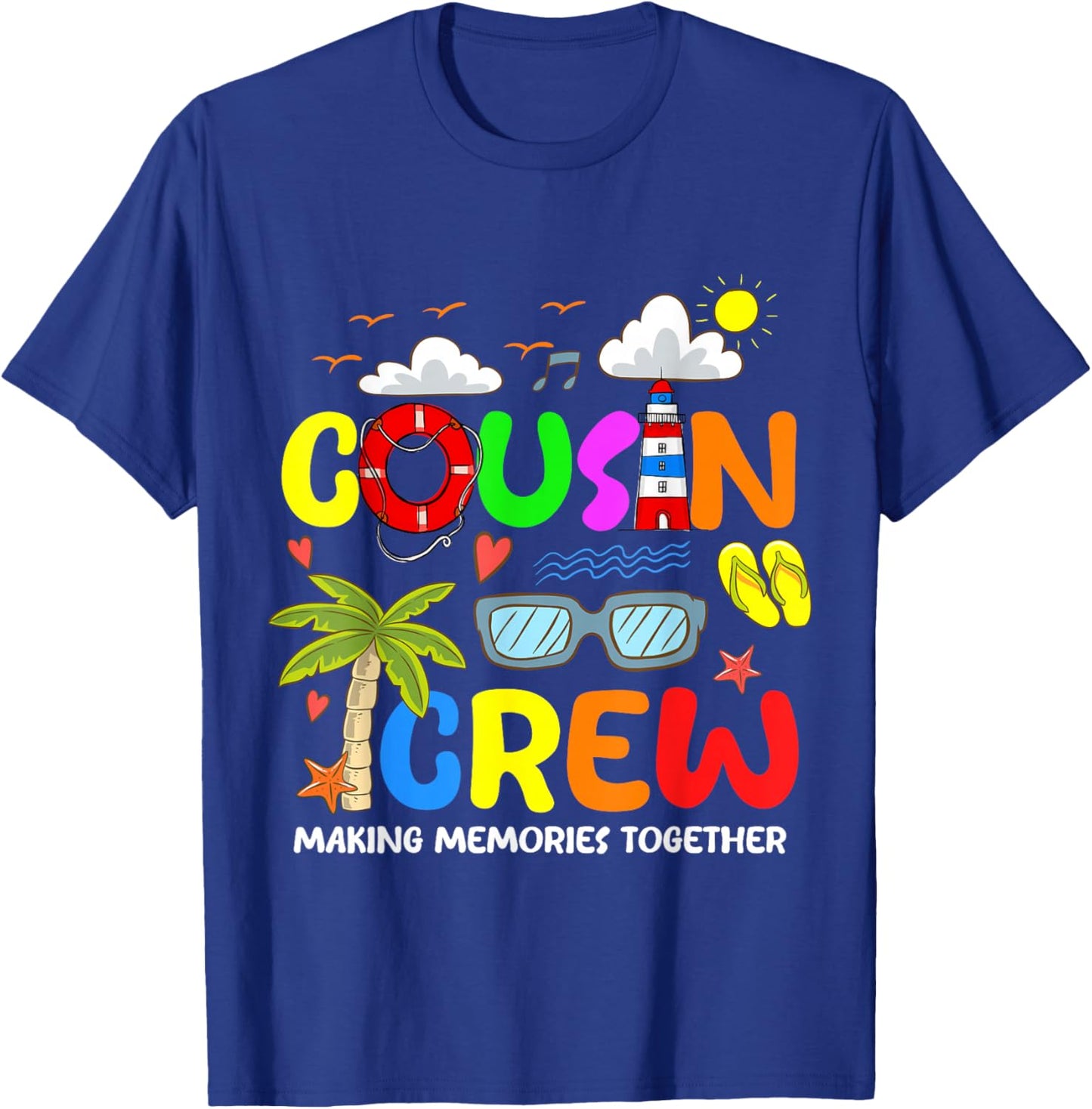 Cousin Cruise Summer Vacation Memories Trip Cousin Crew Kids T-Shirt - T-Shirt | Royal