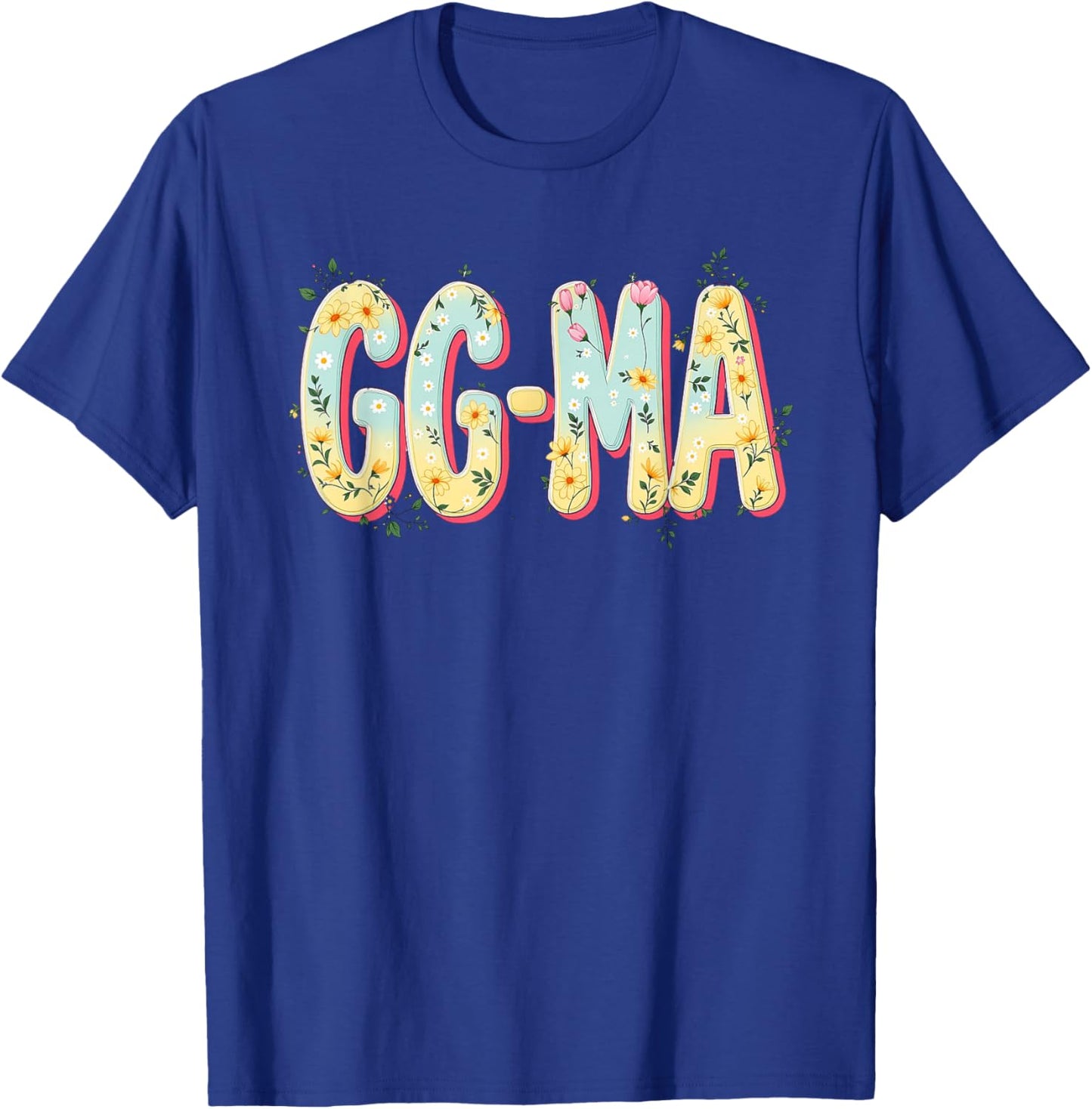 Wildflowers GG-MA Floral Mother's Day GG-MA T-Shirt - T-Shirt | Royal
