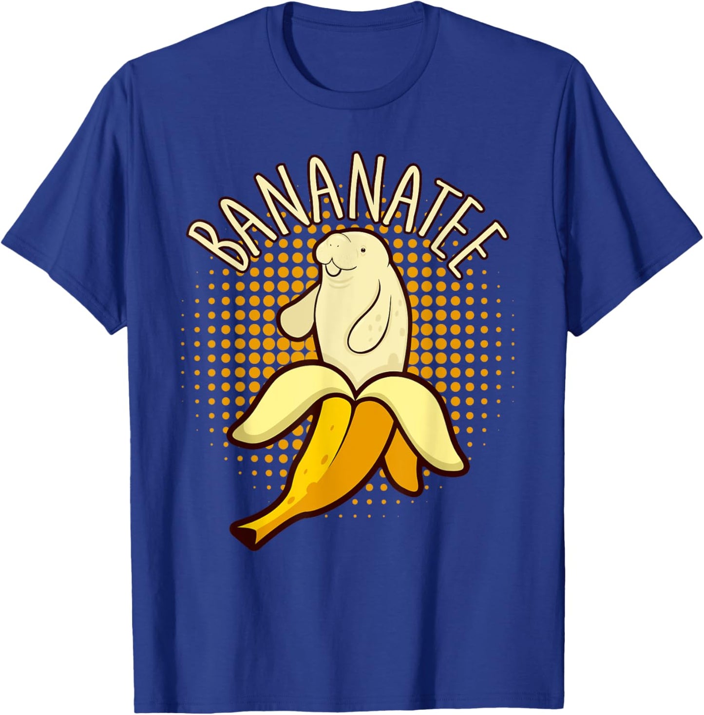 Manatee Banana I Bananatee T-Shirt - T-Shirt | Royal
