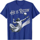 He is Rizzin Jesus Playing Volleyball Funny Sports Rizz T-Shirt - T-Shirt | Royal
