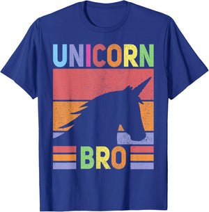 Unicorn Birthday Outfit Brother Unicorn Costume Bro Unicorn T-Shirt - T-Shirt | Royal