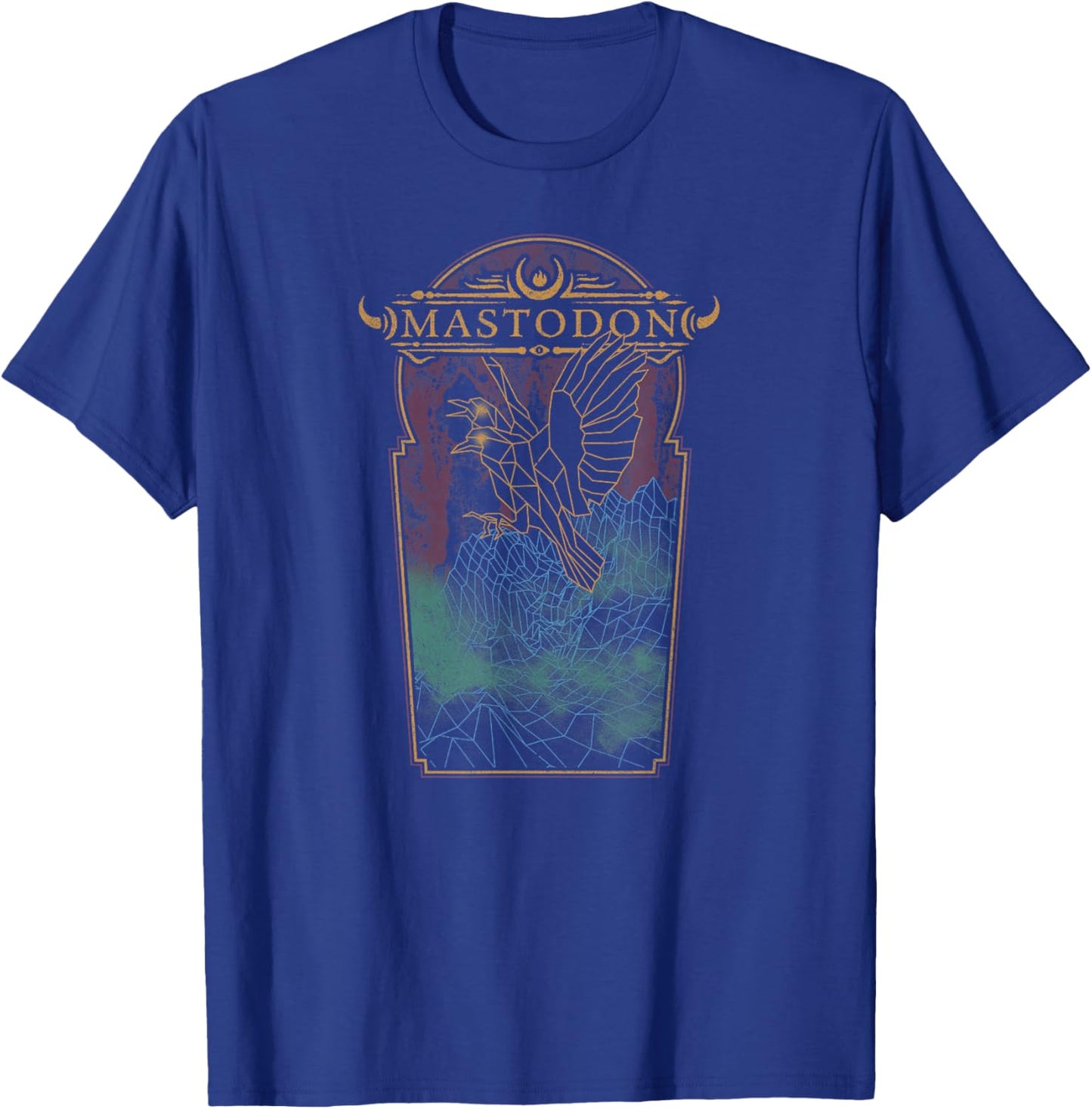 Mastodon Dycrow Landscape T-Shirt - T-Shirt | Royal