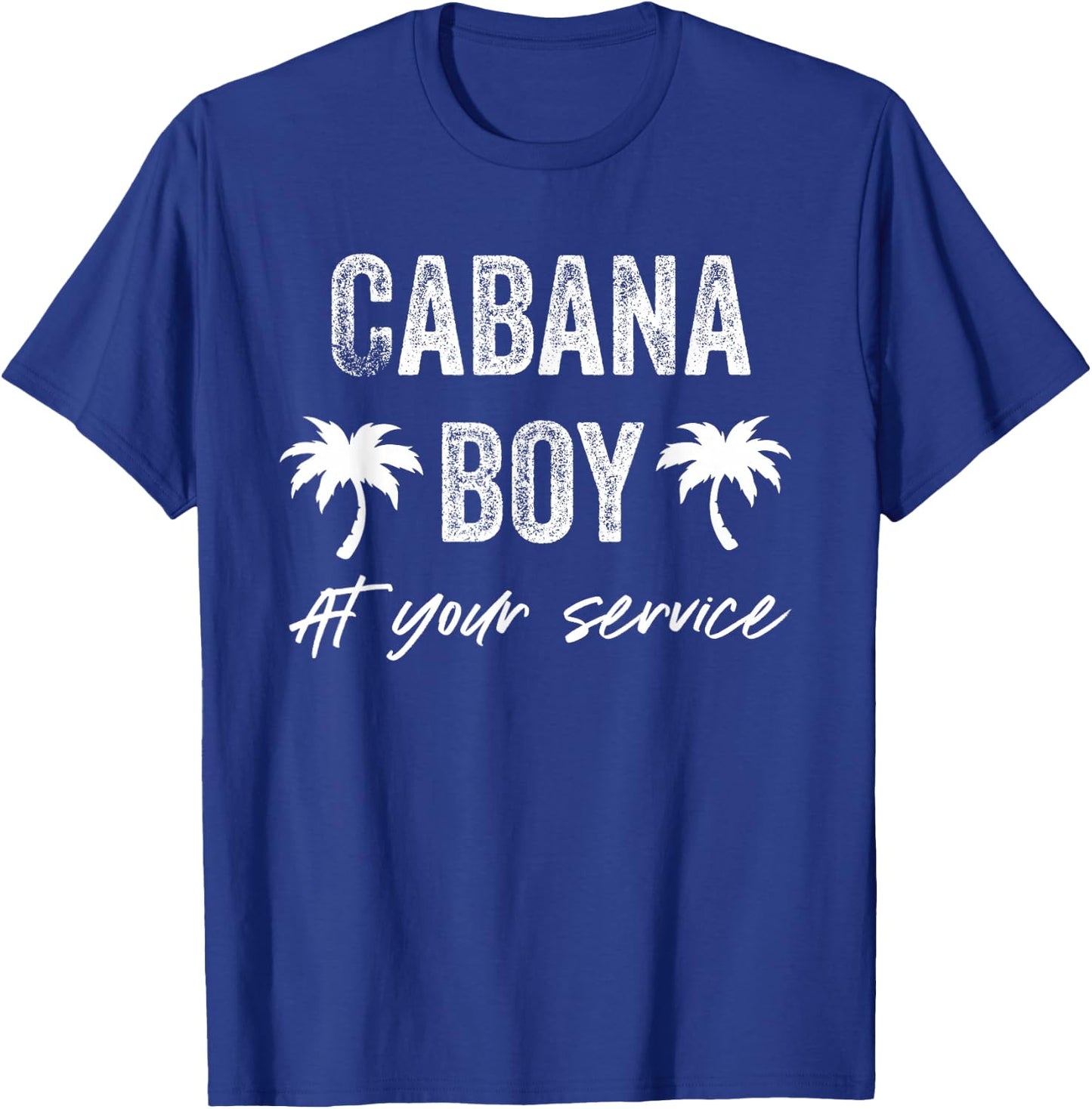 Cabana Boy Pool Party Bartender Gift T-Shirt - T-Shirt | Royal