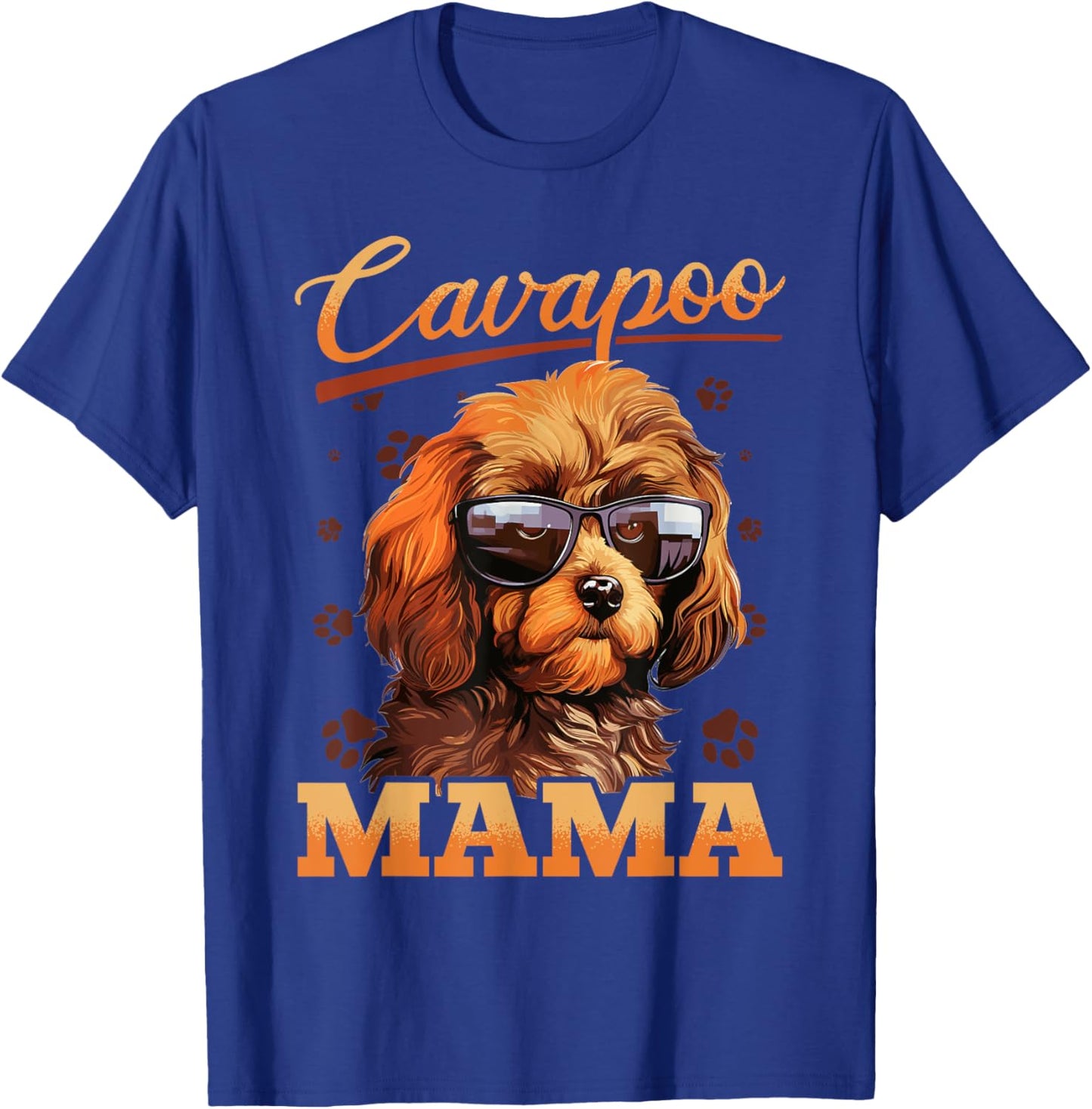Cavapoo Dog Breed Pet Cavapoo Mama T-Shirt - T-Shirt | Royal