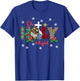 Oh Holy Night Christmas Pajama X-Mas Plaid Christian T-Shirt - T-Shirt | Royal