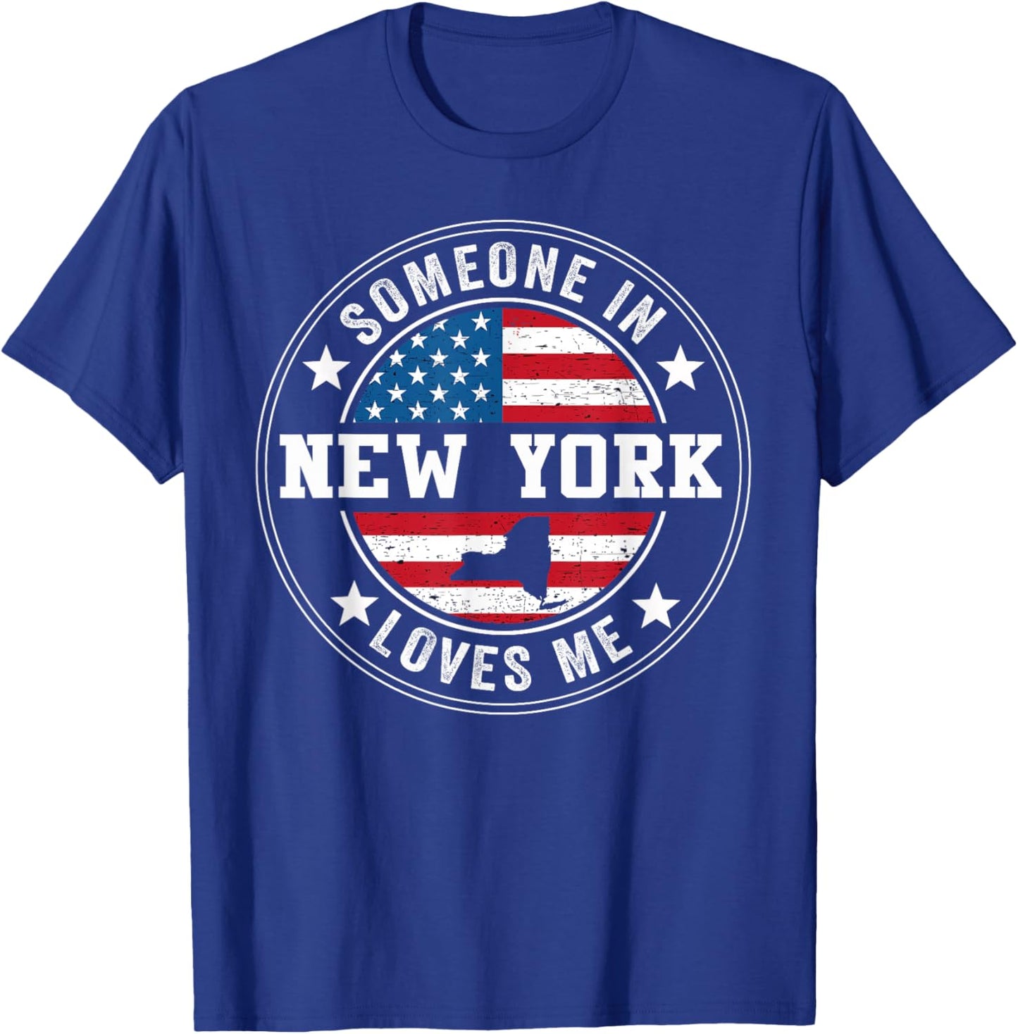 Someone In New York Loves Me T-Shirt - T-Shirt | Royal