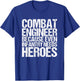 Combat Engineer Gifts Army Engineering T-Shirt - T-Shirt | Royal