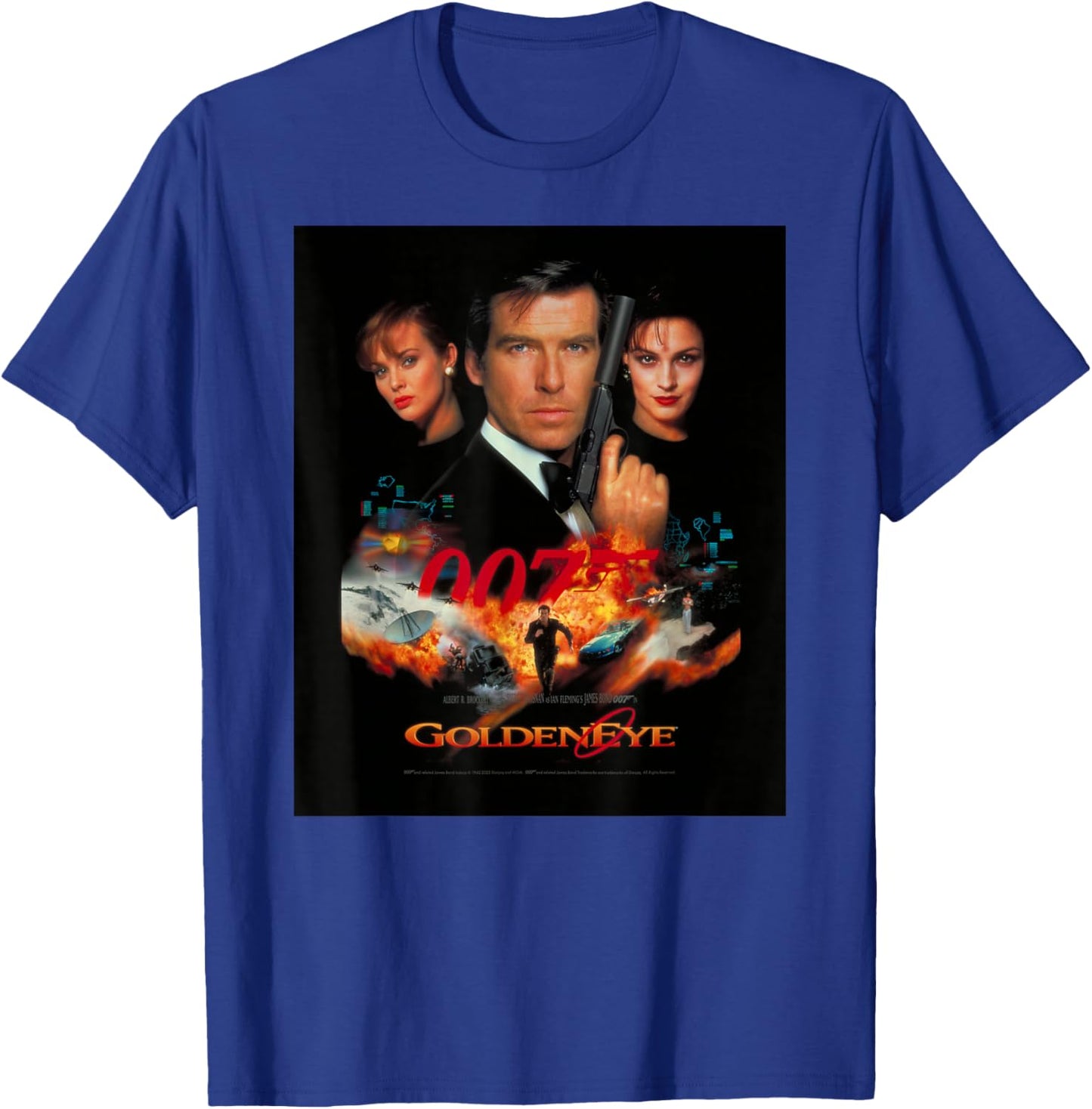 Official James Bond 007 GoldenEye T-Shirt - T-Shirt | Royal
