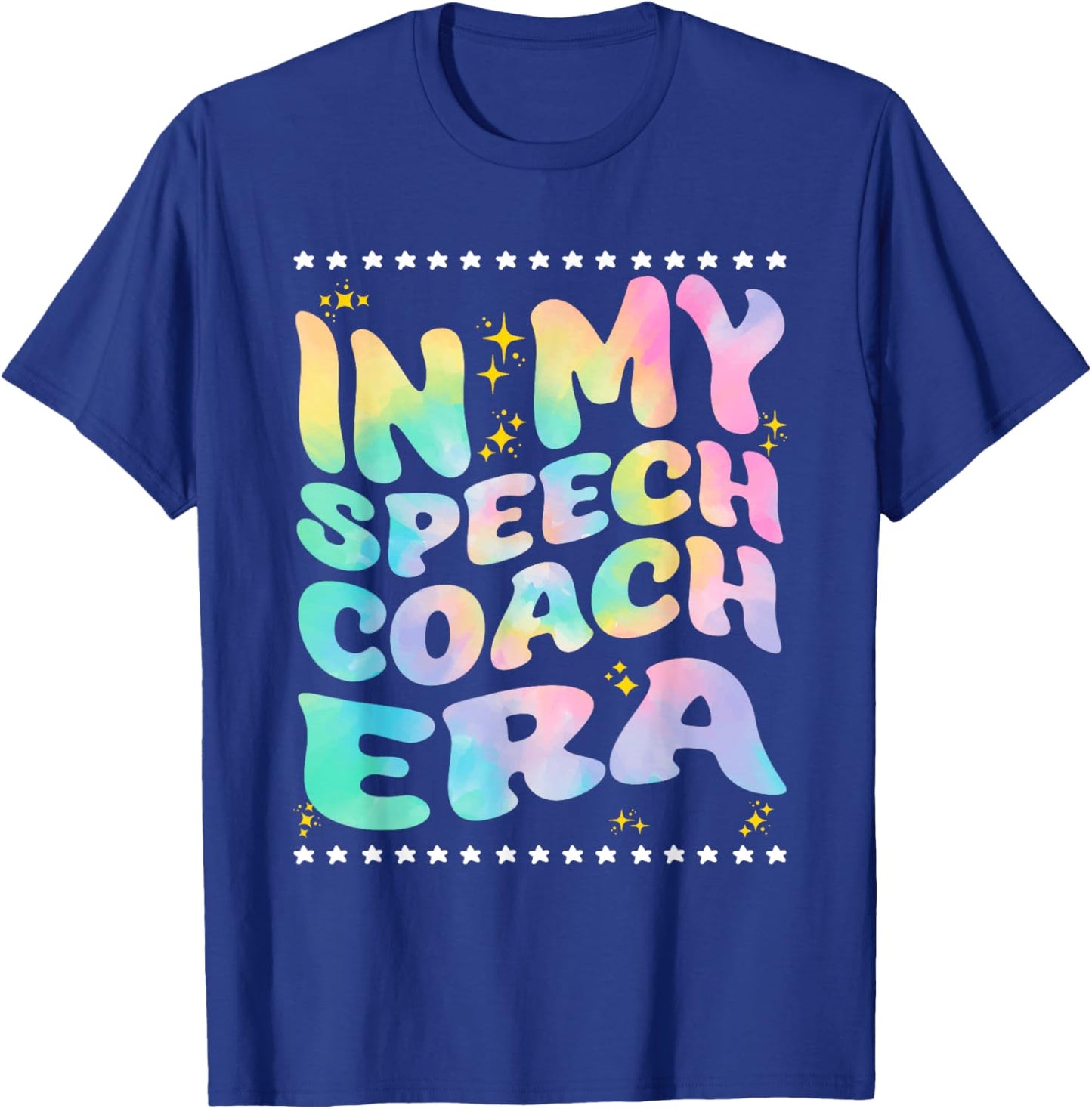 In My Speech Trainer Era Debate Coach Speech Teacher T-Shirt - T-Shirt | Royal