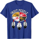 Inuit people Native Indigenous Medicine Wheel T-Shirt - T-Shirt | Royal