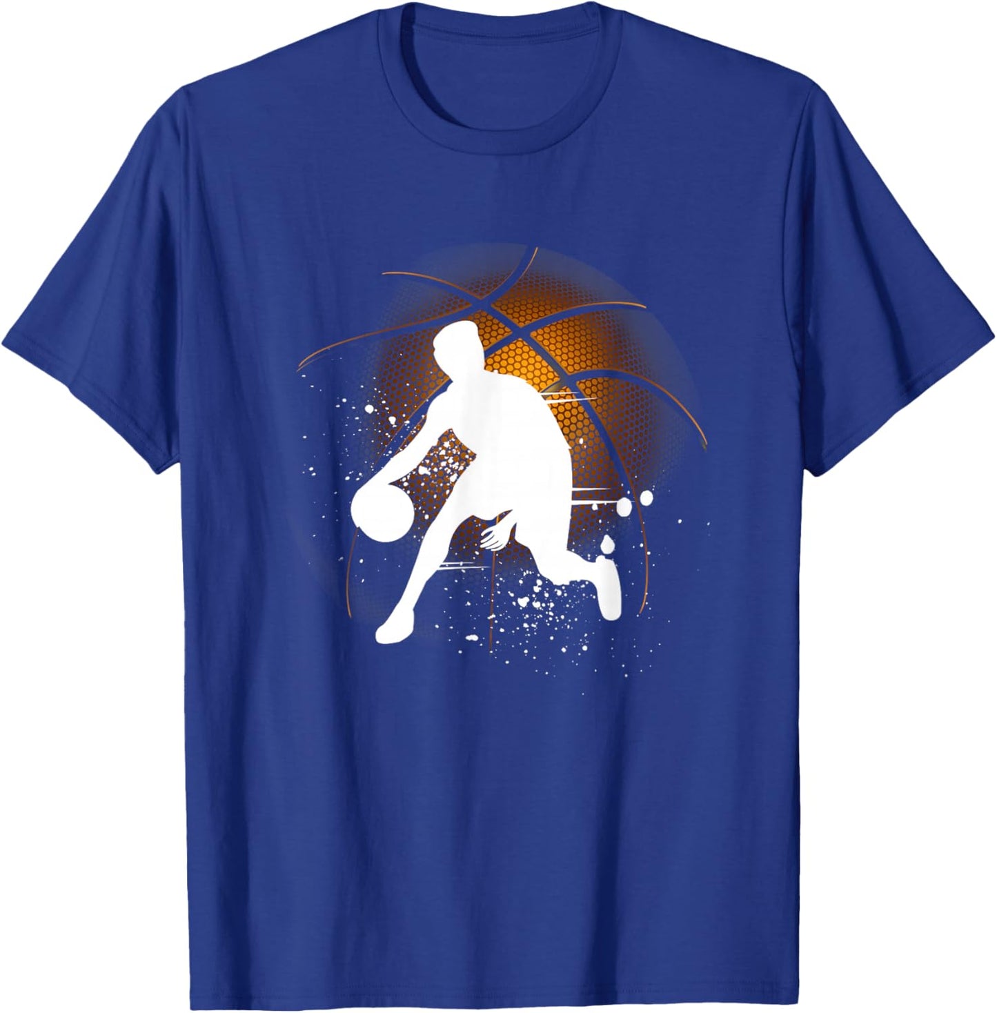 Basketball Player Basketball Kids Streetball T-Shirt - T-Shirt | Royal
