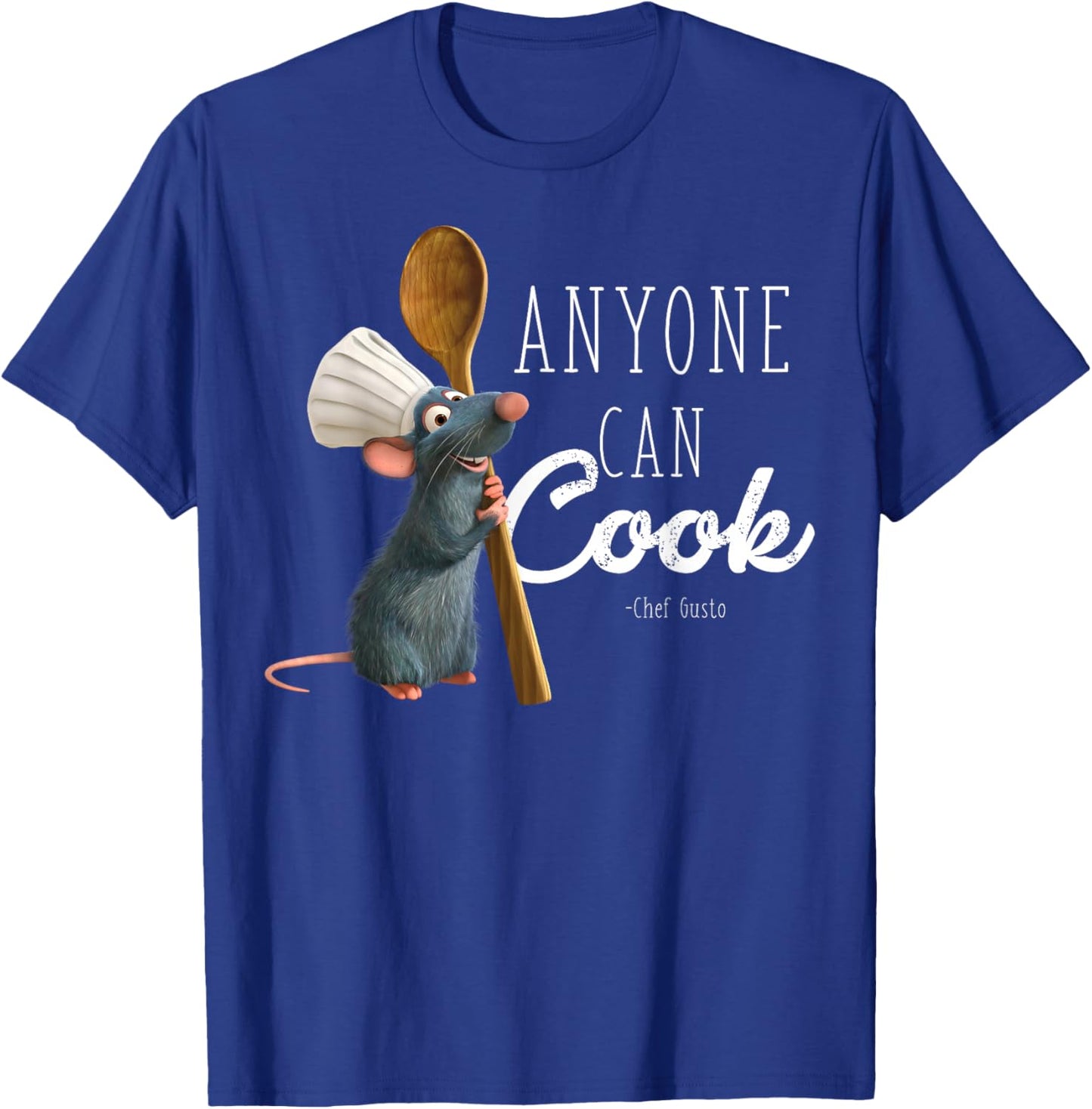 Disney Pixar Ratatouille Remy Jeder kann kochen T-Shirt - T-Shirt | Royal