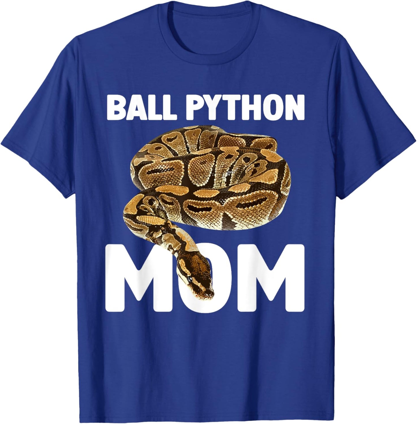 Cool Ball Python Mom Art Girls Snake Ball Python T-Shirt - T-Shirt | Royal