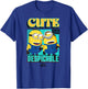 Minions Despicable Me 4 Cute and Despicable T-Shirt - T-Shirt | Royal