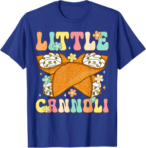 Cute Little Cannoli Dessert Lover Italian Food T-Shirt - T-Shirt | Royal