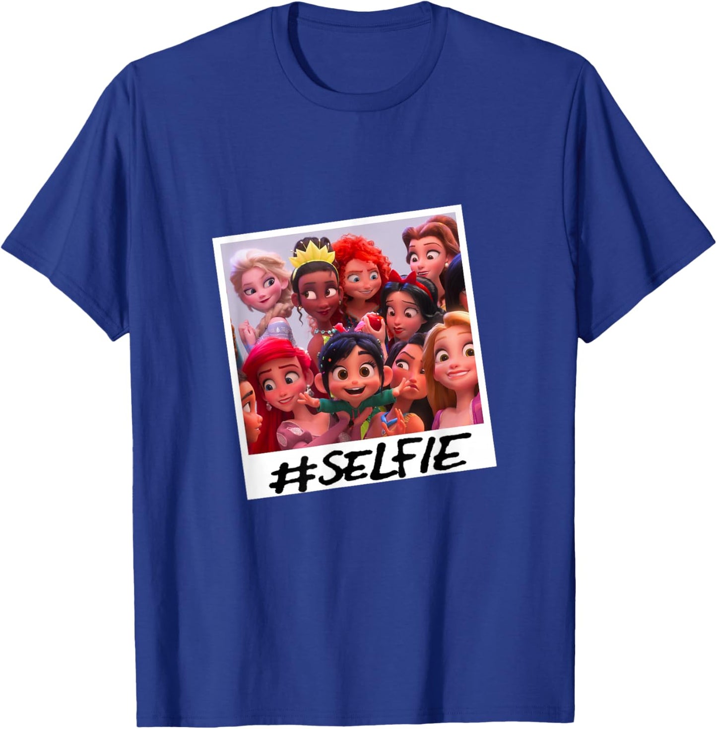 Disney Wreck-It Ralph #Selfie Disney Princesses Group Shot T-Shirt - T-Shirt | Royal