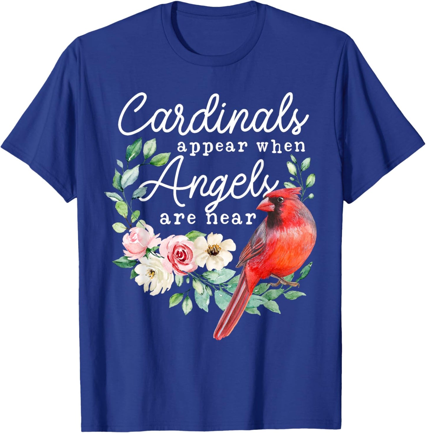 Cardinal Bird Lover, Bird Watcher, Cardinal Lover T-Shirt - T-Shirt | Royal