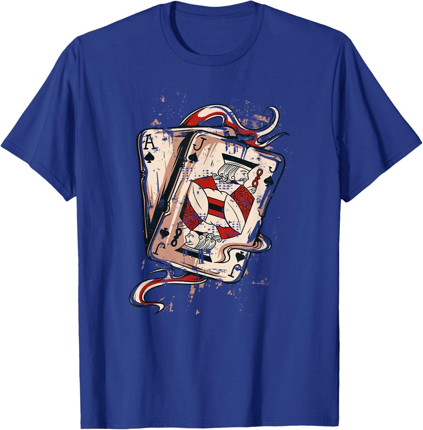 Black Jack Shirt, 21 Ace Jack Shirt, Poker Gamblers T-Shirt - T-Shirt | Royal