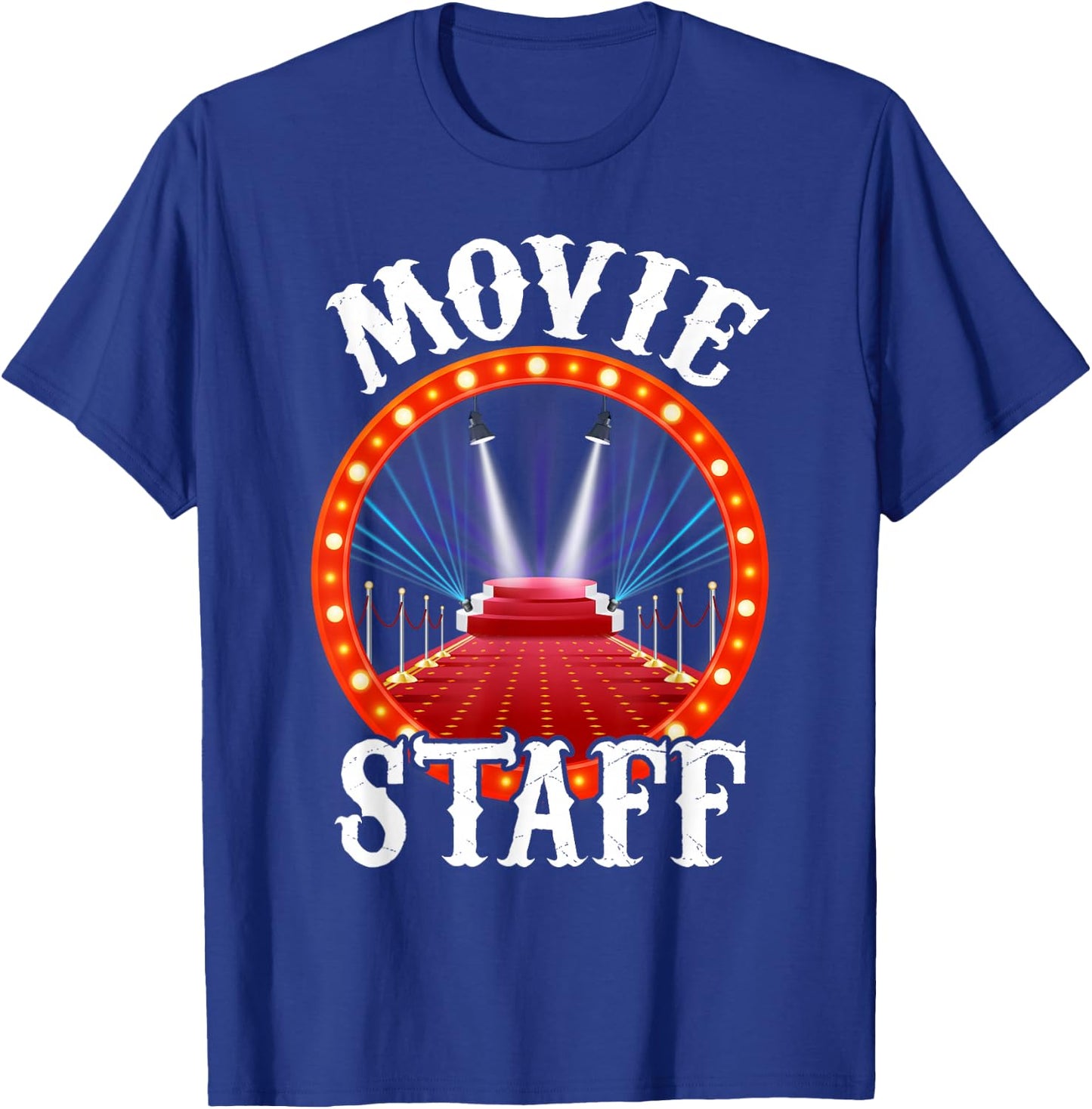 Movie Party Shirt - Movie Night Shirt - Movie Birthday T-Shirt - T-Shirt | Royal