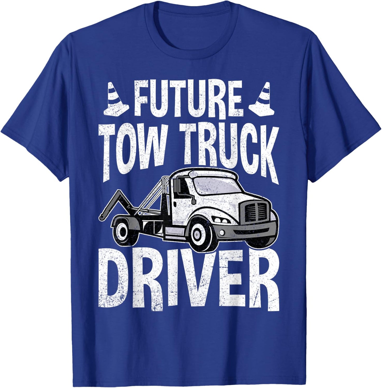 Tow Truck Driving Student - Future Tow Truck Driver Gifts T-Shirt - T-Shirt | Royal