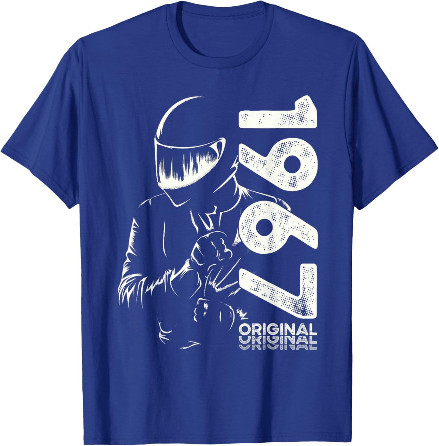 53rd Birthday Man Motorcycle Biker Biker 1967 , Black, S T-Shirt - T-Shirt | Royal