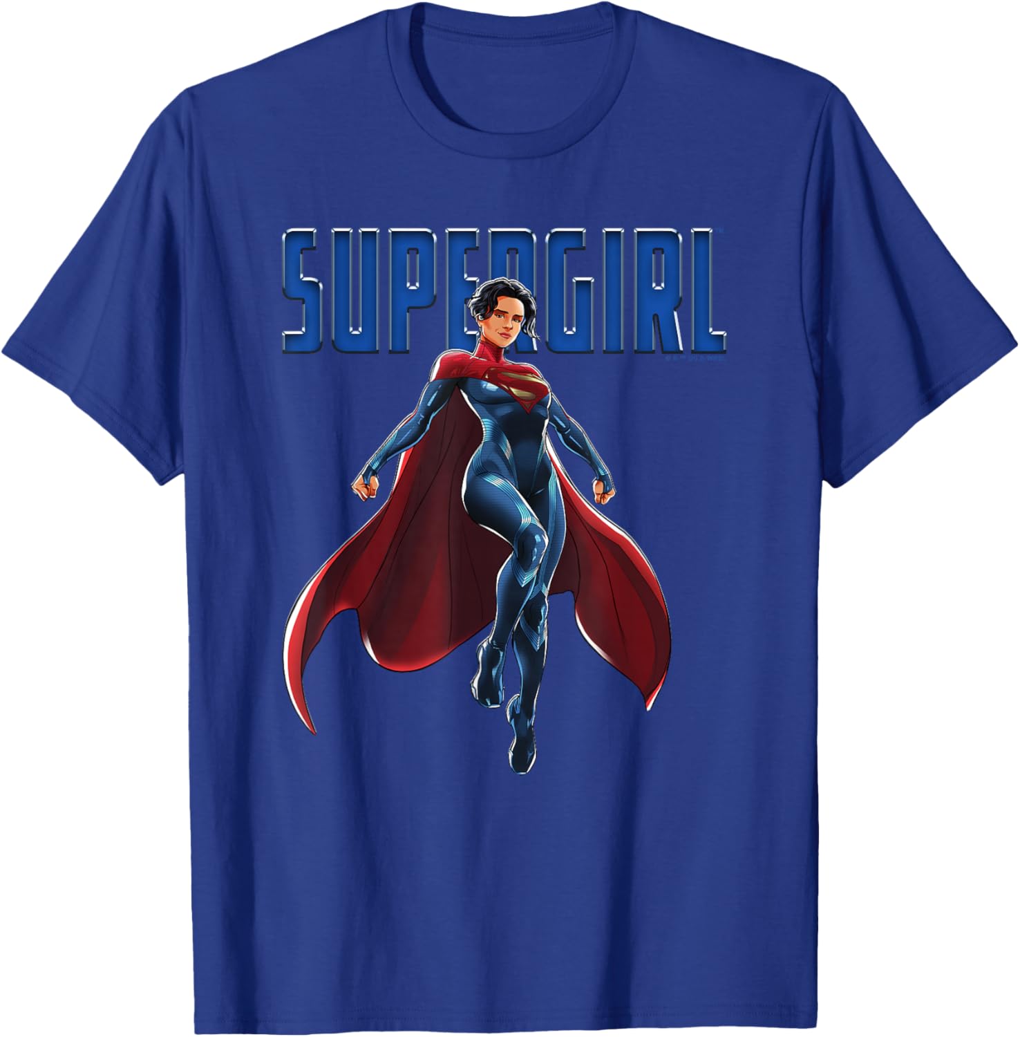 The Flash Movie Supergirl T-Shirt - T-Shirt | Royal