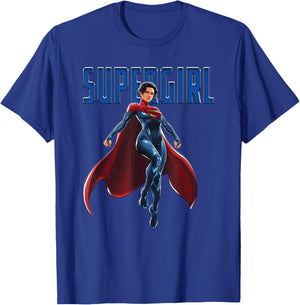 The Flash Movie Supergirl T-Shirt - T-Shirt | Royal
