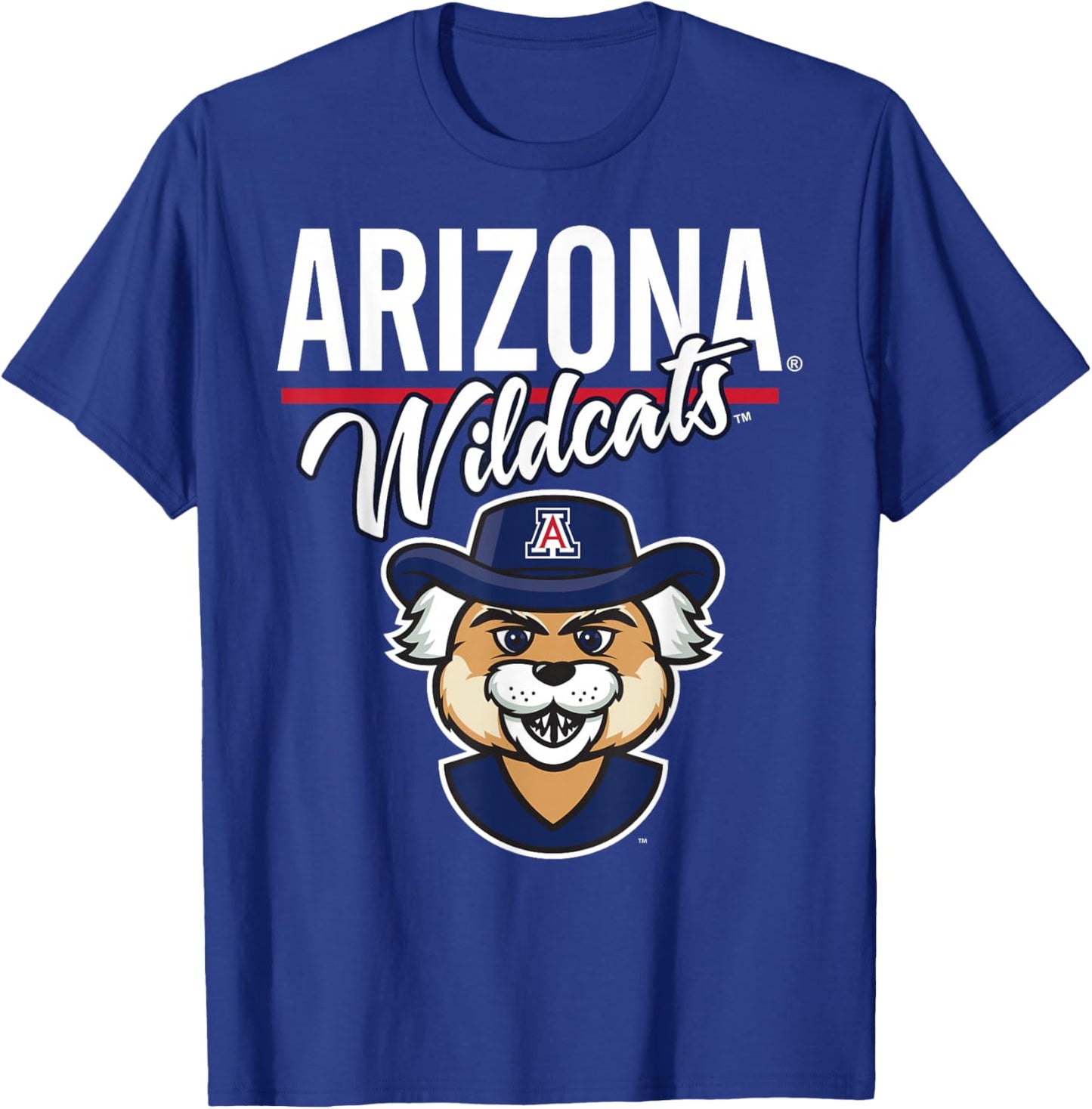 Arizona Wildcats Mascot Officially Licensed T-Shirt - T-Shirt | Royal