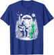 Bigfoot Plays Guitar Sasquatch Camping Big Foot UFO Alien T-Shirt - T-Shirt | Royal