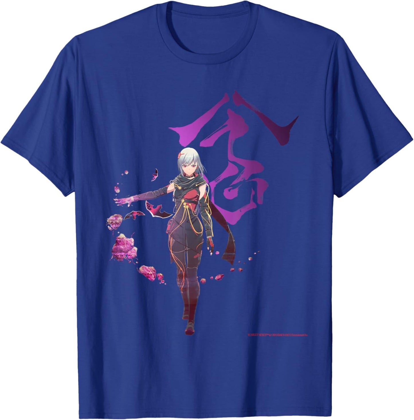 Scarlet Nexus Kasane Randall T-Shirt - T-Shirt | Royal