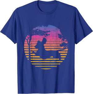 Retro Sunset Dachshund Wiener - Dog Lover Animal Pet Lover Men Women Girls Kids T-Shirt - T-Shirt | Royal