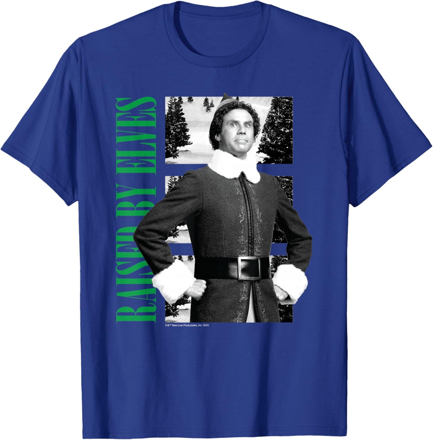 Elf - Raised By Elves T-Shirt - T-Shirt | Royal