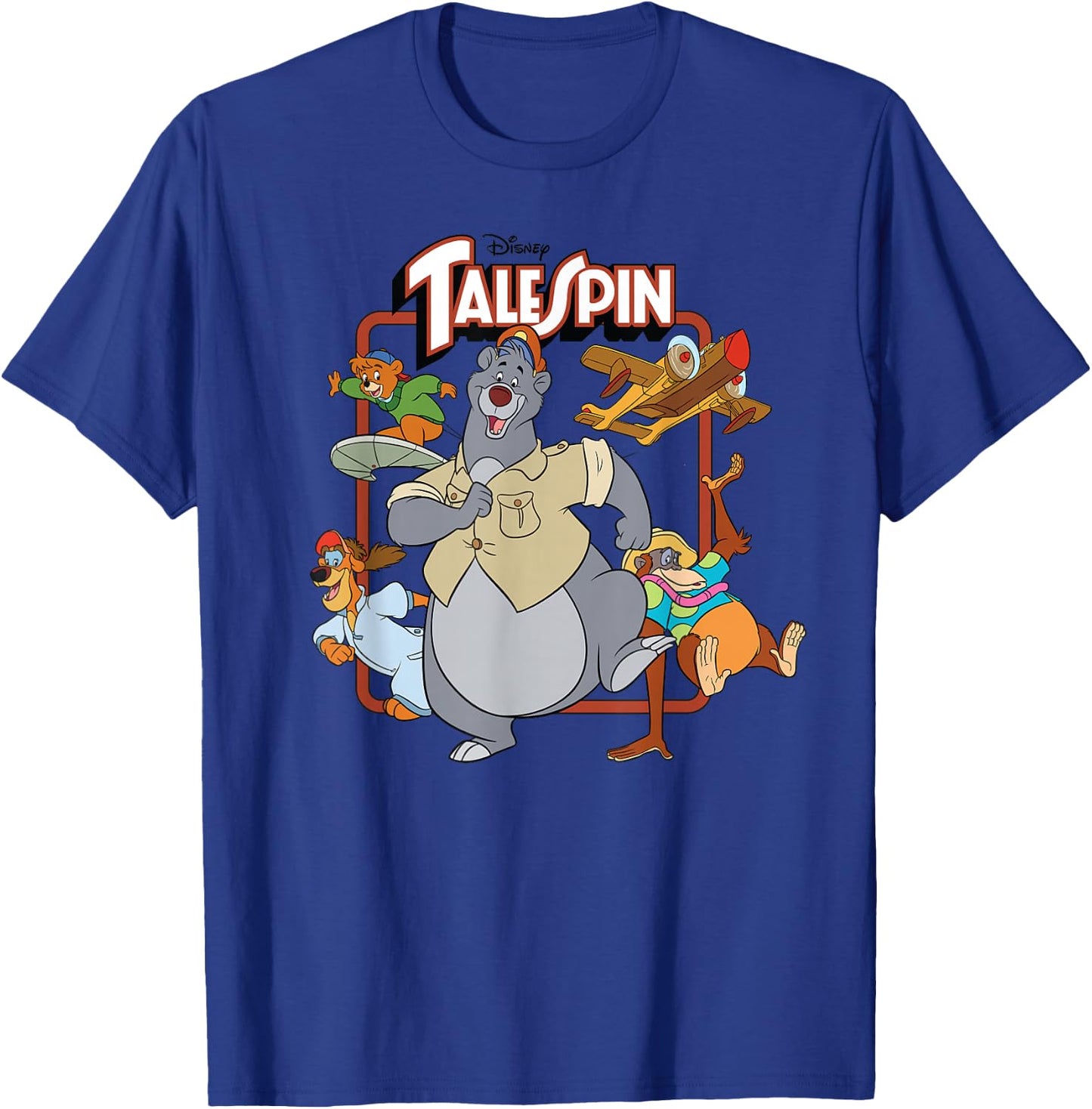 Disney Tale Spin Group T-Shirt - T-Shirt | Royal