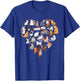 Cats Love Kitty Nerd Cat Lovely Kitten Lovers T-Shirt - T-Shirt | Royal