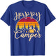 Funny Camper Outdoor Activity Camping Lover Happy Camper T-Shirt - T-Shirt | Royal