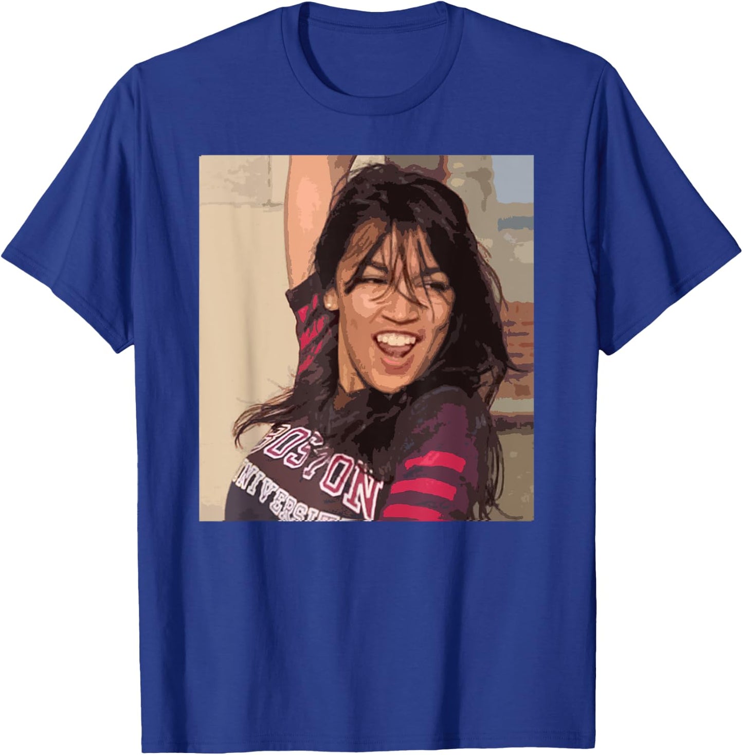 Dancing Alexandria Ocasio-Cortez Fun College Meme T-Shirt - T-Shirt | Royal