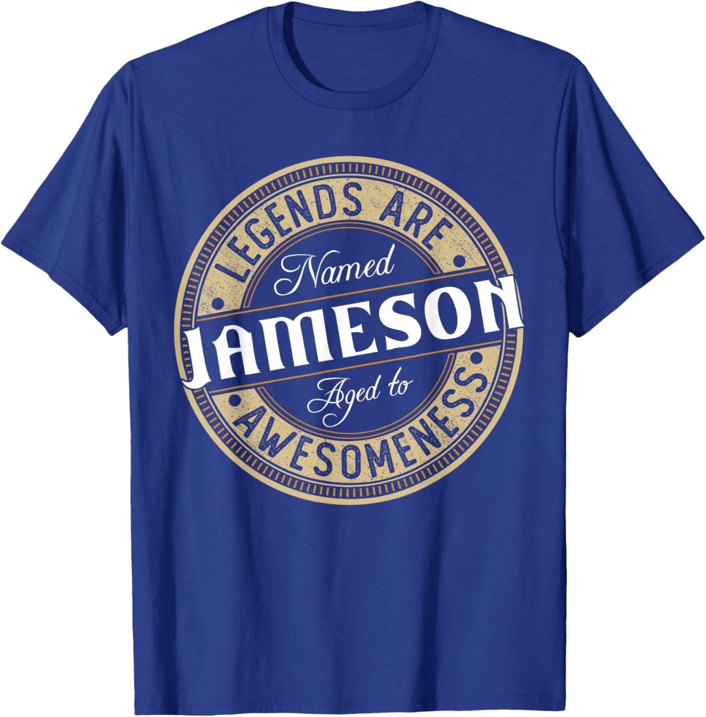 Jameson | Legends are Named | Jameson T-Shirt - T-Shirt | Royal