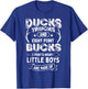 Youth Hunting Ducks trucks bucks Deer hunting funny T-Shirt - T-Shirt | Royal