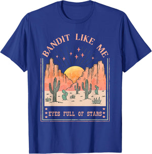 Bandit Like Me Eyes Full Of Stars T-Shirt - T-Shirt | Royal