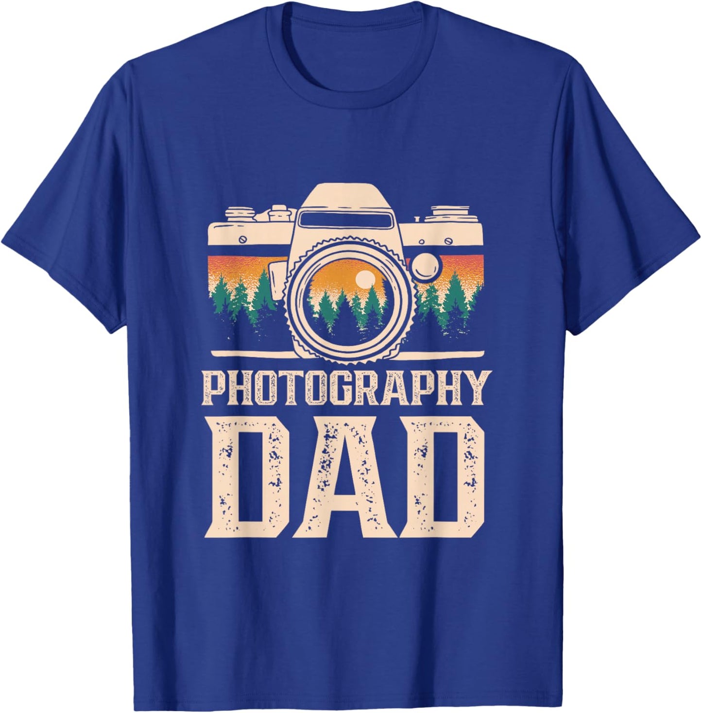 Photography Dad Camera Photographer Photographer Job Father Papi T-Shirt - T-Shirt | Royal