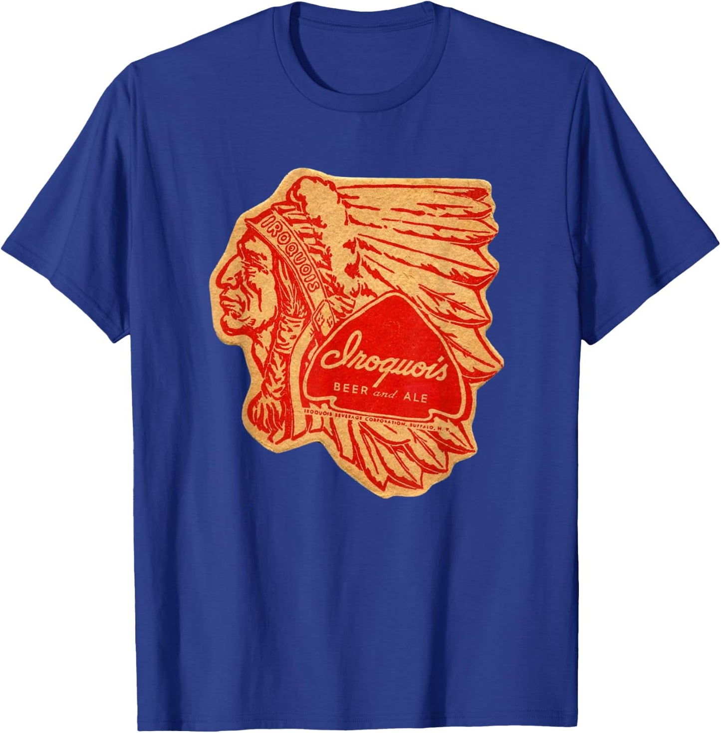 Iroquois Beer and Ale for Home Brewer T-Shirt - T-Shirt | Royal