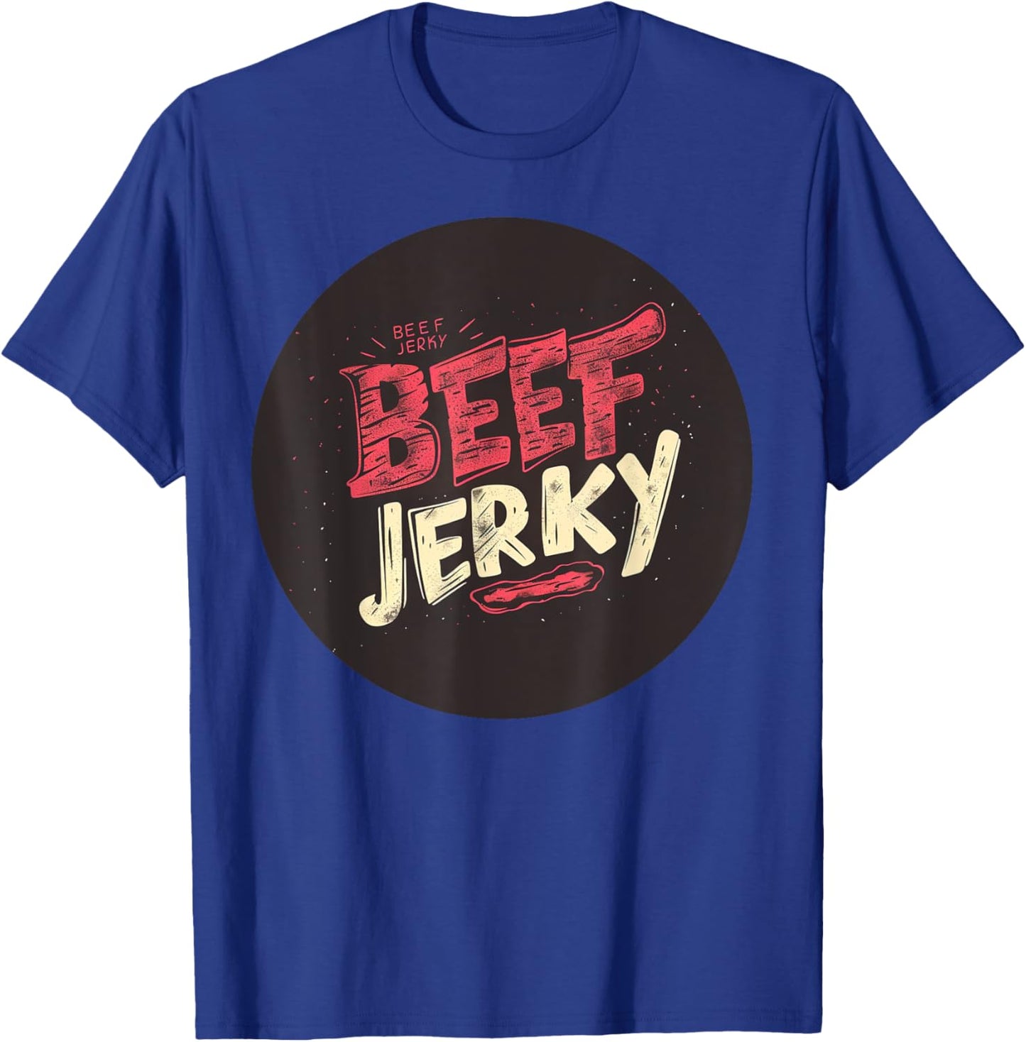 Nice Beef Jerky Stamp Costume for Meat Lovers T-Shirt - T-Shirt | Royal