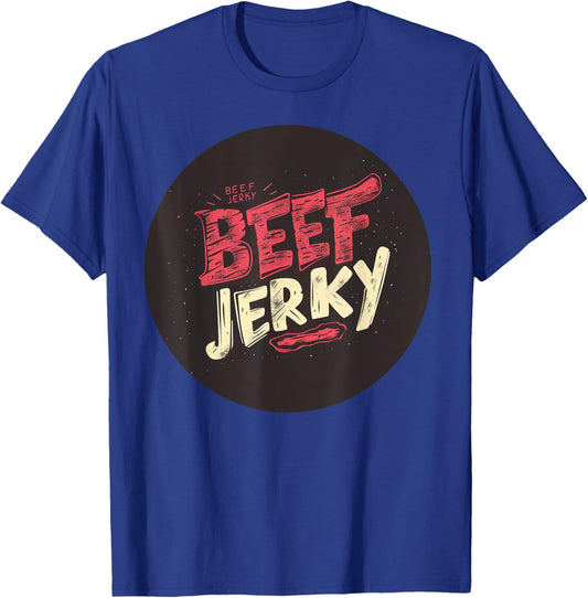 Nice Beef Jerky Stamp Costume for Meat Lovers T-Shirt - T-Shirt | Royal